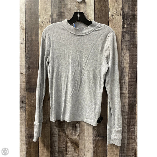 Top Long Sleeve By Gap In Grey, Size: M