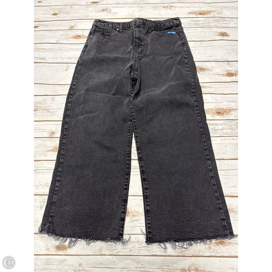 Jeans Wide Leg By Wild Fable In Black Denim, Size: 14