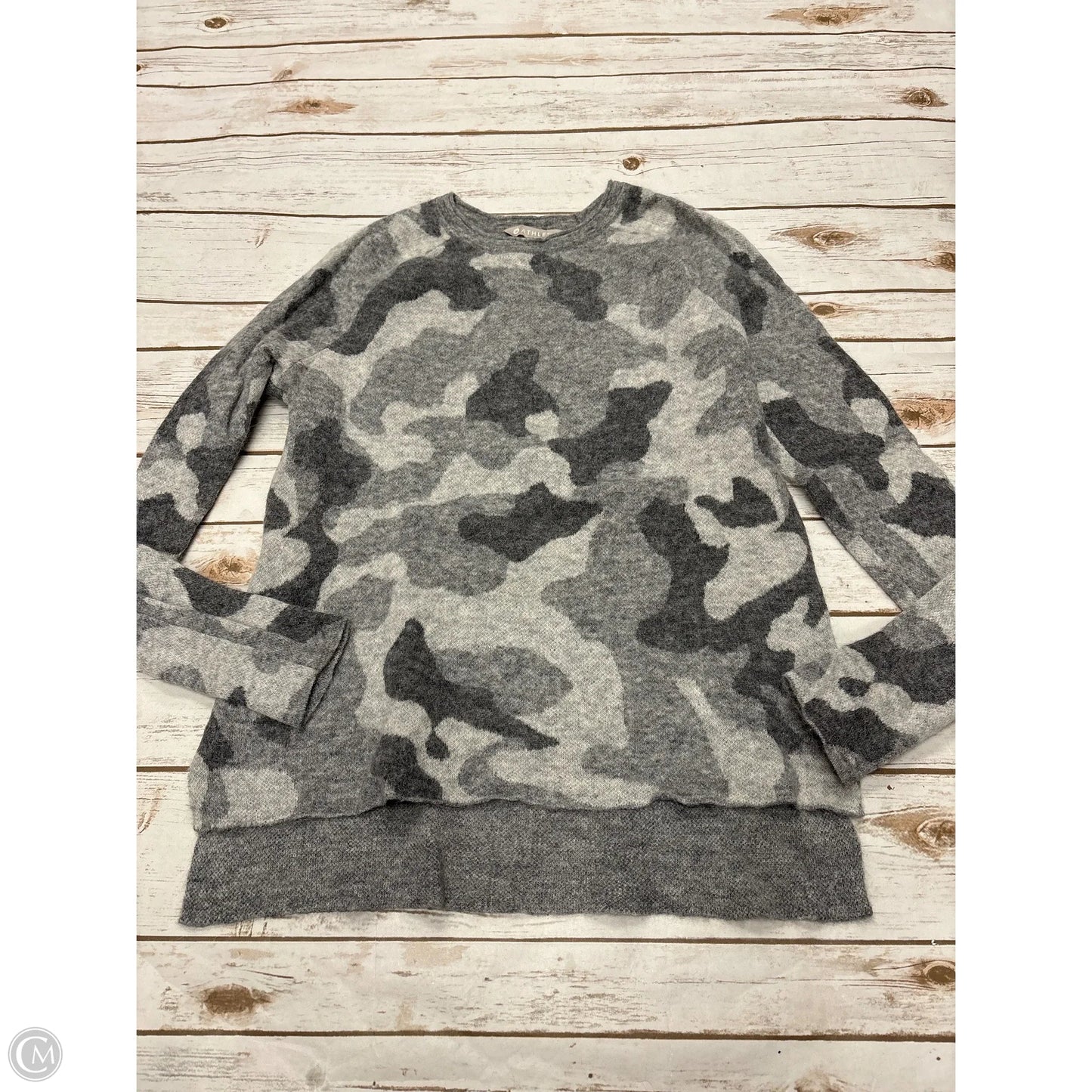 Sweater By Athleta In Camouflage Print, Size: S