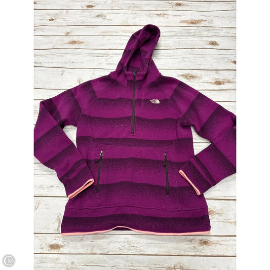 Athletic Fleece By The North Face In Maroon, Size: M