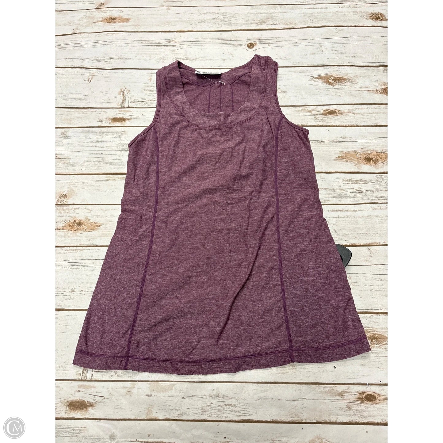 Athletic Tank Top By Lululemon In Purple, Size: M