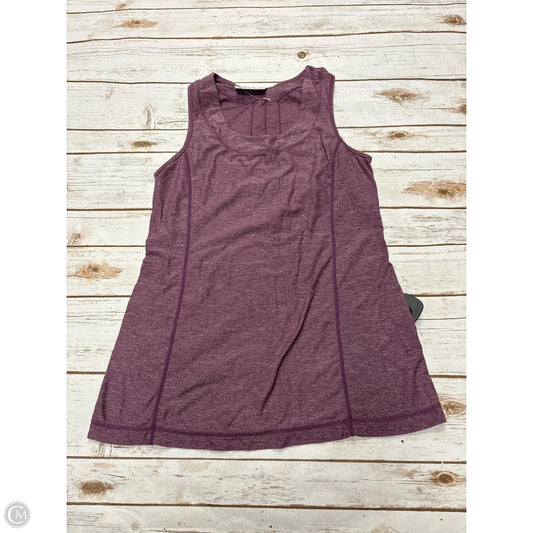 Athletic Tank Top By Lululemon In Purple, Size: M