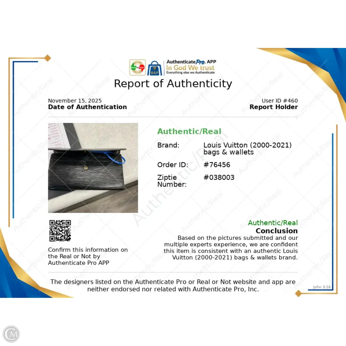 Wallet Luxury Designer By Louis Vuitton, Size: Medium