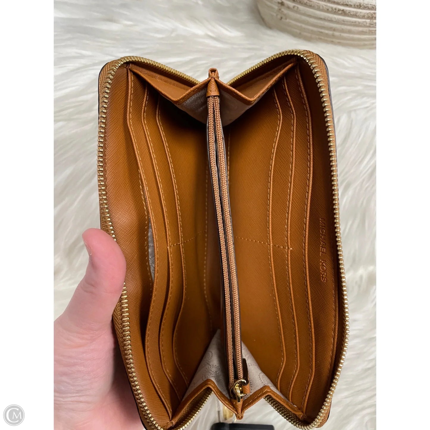 Clutch Designer By Michael Kors, Size: Medium