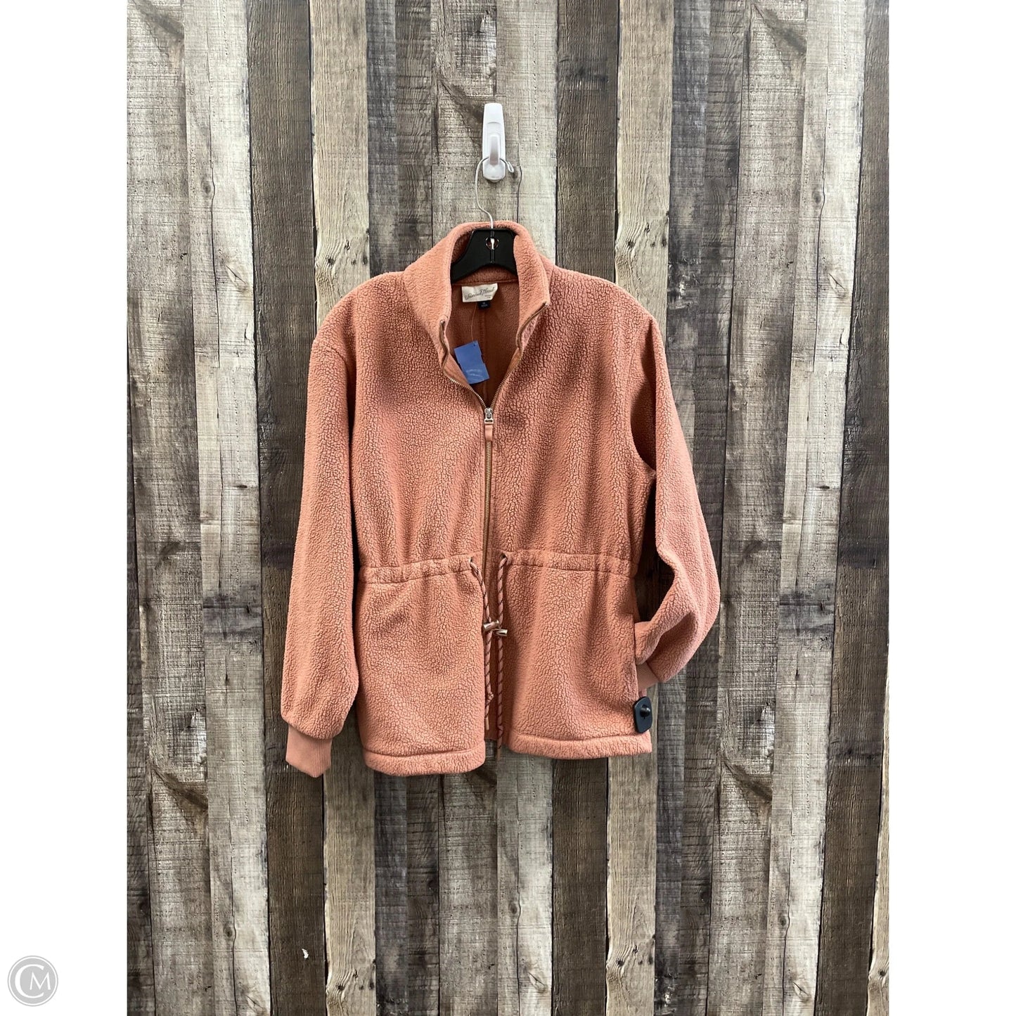 Jacket Fleece By Universal Thread In Orange, Size: M