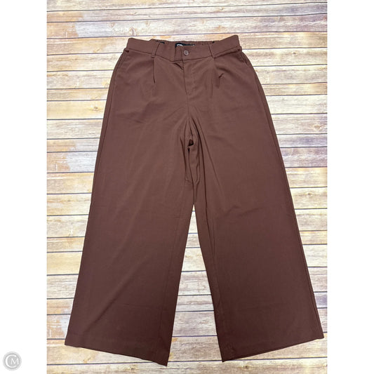 Pants Wide Leg By Torrid In Brown, Size: 12