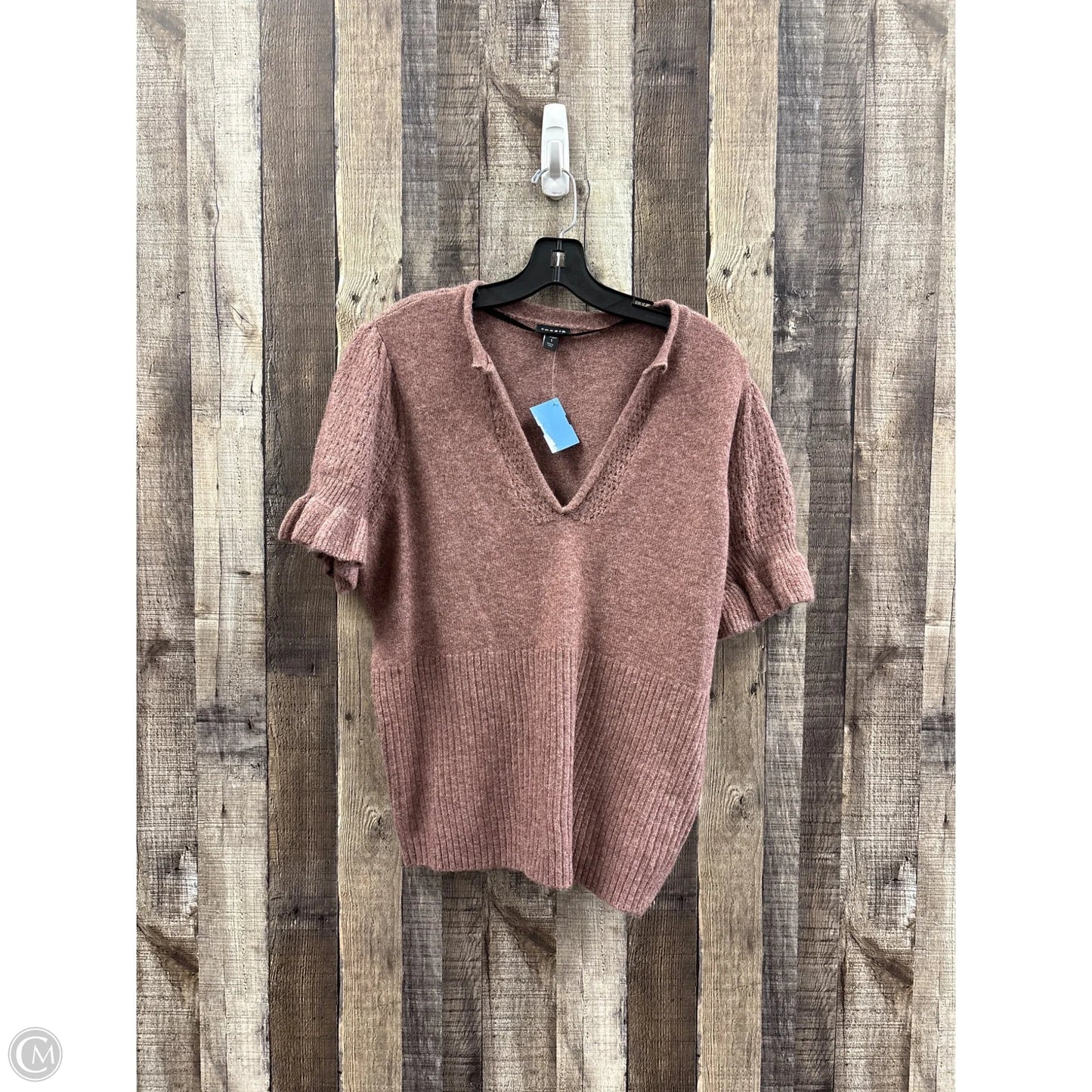 Sweater Short Sleeve By Torrid In Mauve, Size: Xl