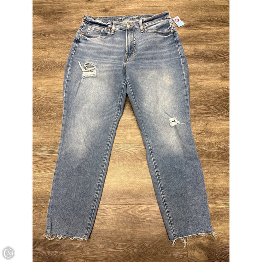 Jeans Straight By Old Navy In Blue Denim, Size: 12