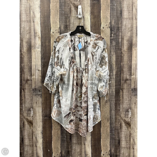 Top Short Sleeve By One World In Nautical Print, Size: 2x