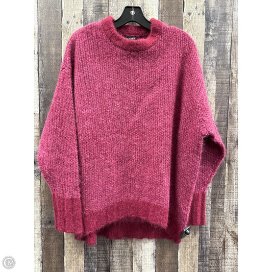 Sweater By Banana Republic In Maroon, Size: S