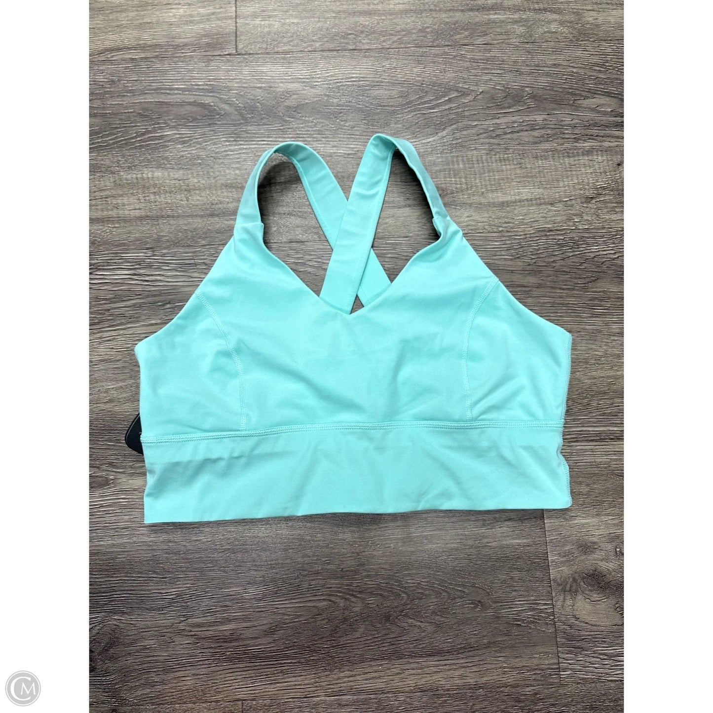 Athletic Bra By Avia In Green, Size: Xl