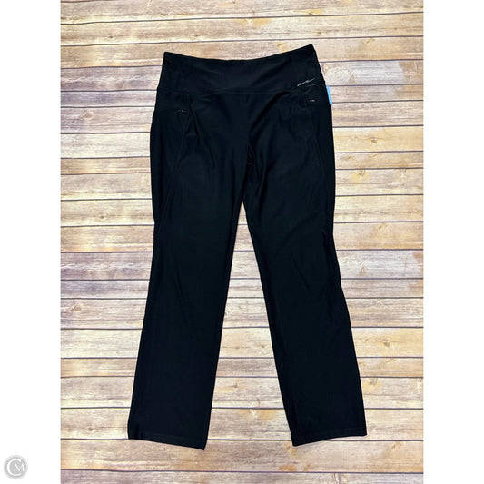 Athletic Pants By Eddie Bauer In Black, Size: Xl
