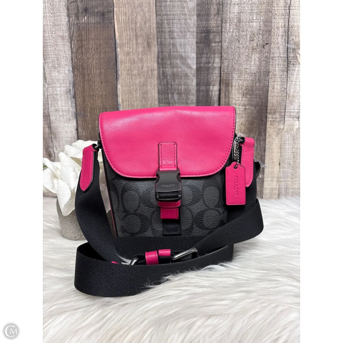 Crossbody Designer By Coach, Size: Small