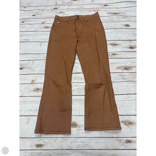 Pants Wide Leg By 7 For All Mankind In Tan, Size: 8