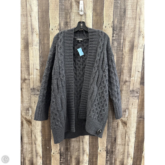 Sweater Cardigan By Express In Grey, Size: Xs