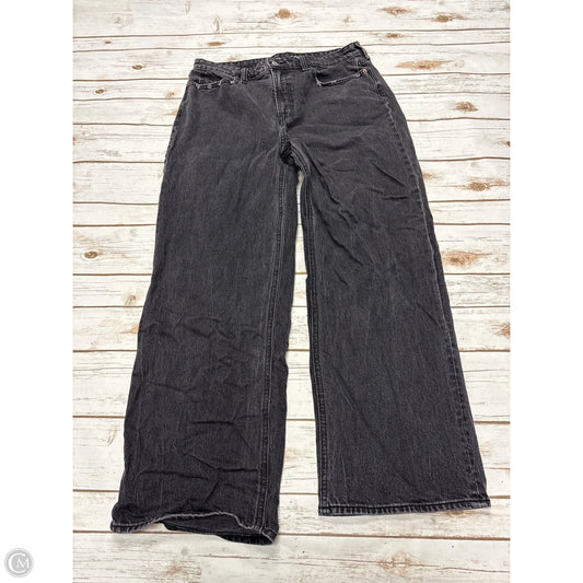 Jeans Wide Leg By Old Navy In Black Denim, Size: 14