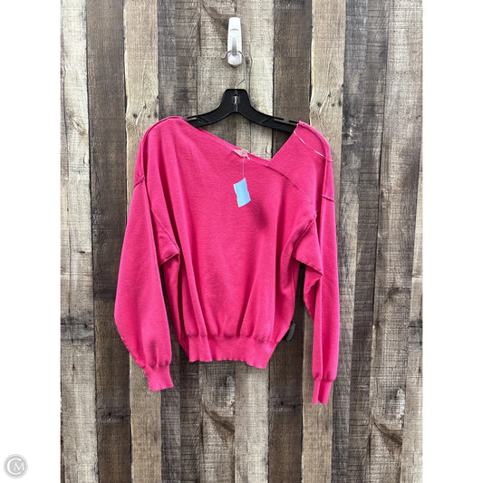 Sweater By Cme In Pink, Size: S