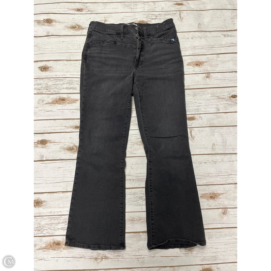 Jeans Boot Cut By Madewell In Black Denim, Size: 8