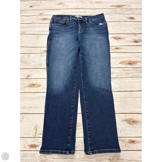 Jeans Skinny By Madewell In Blue Denim, Size: 8