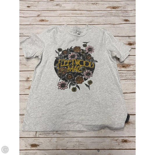 Top Short Sleeve Basic By Cme In Grey, Size: M