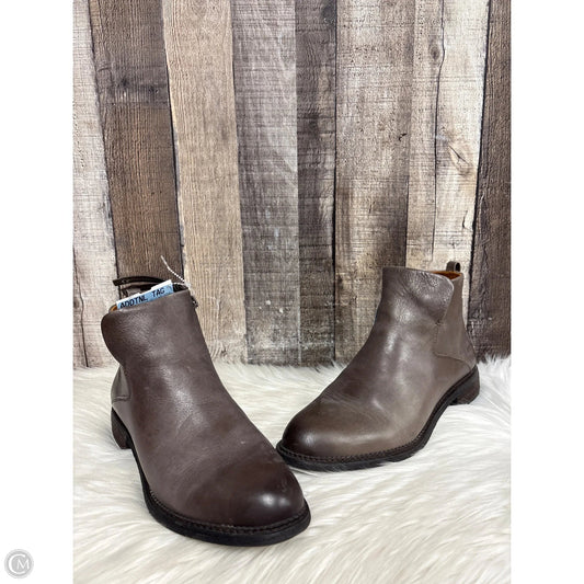 Boots Ankle Heels By Franco Sarto In Grey, Size: 8