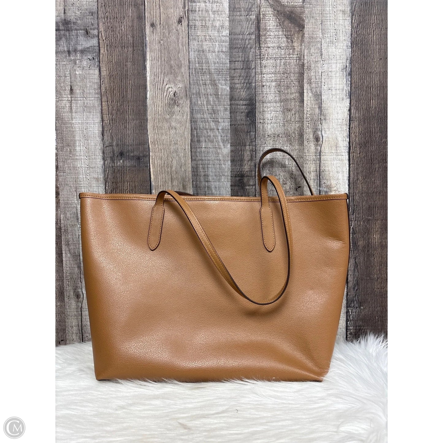 Tote Designer By Coach, Size: Large