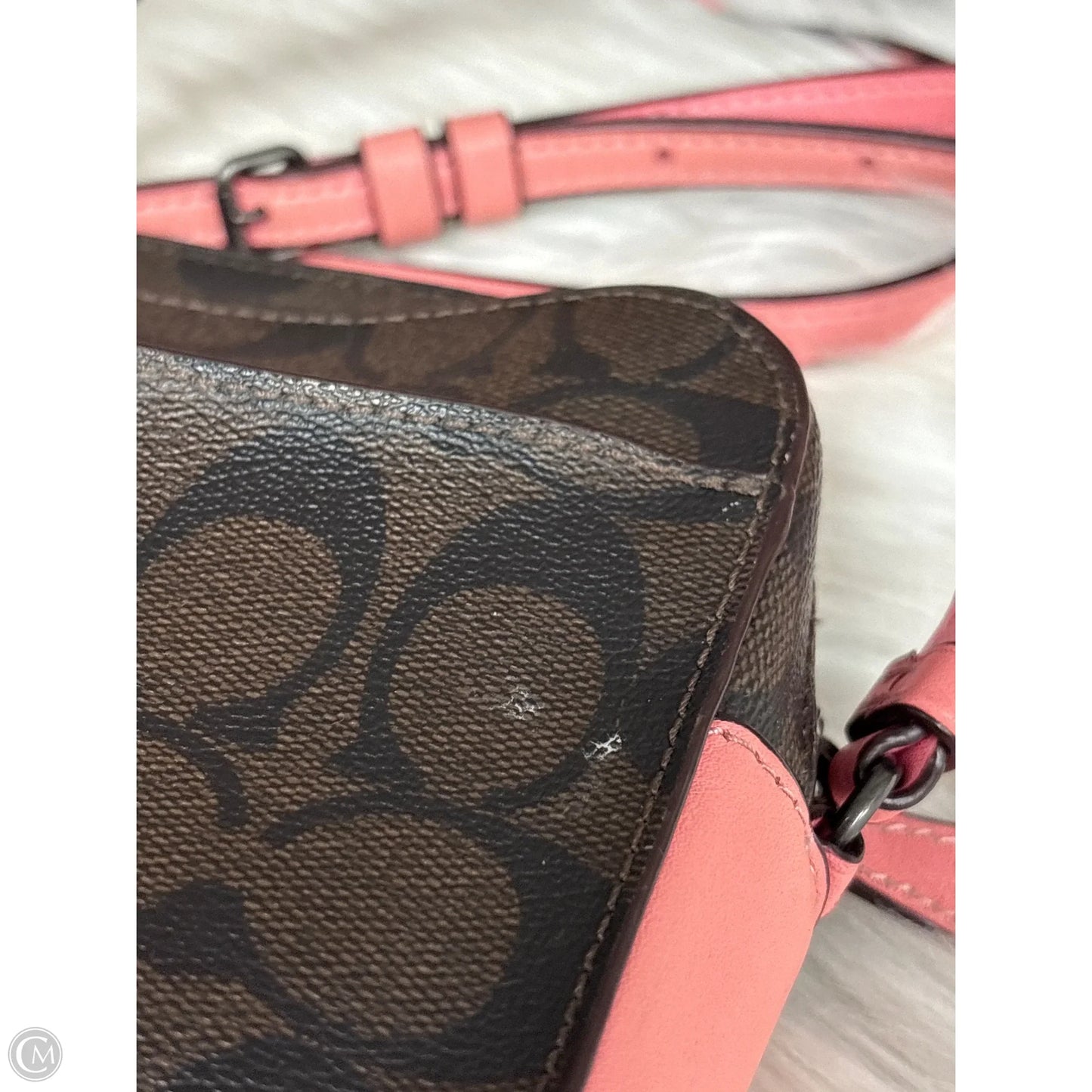 Crossbody Designer By Coach, Size: Small