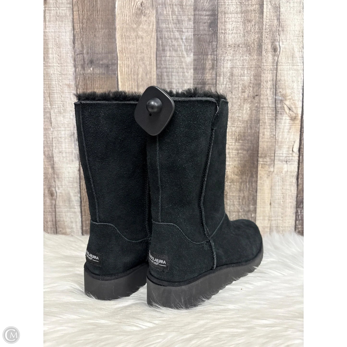 Boots Mid-calf Flats By Koolaburra By Ugg In Black, Size: 7