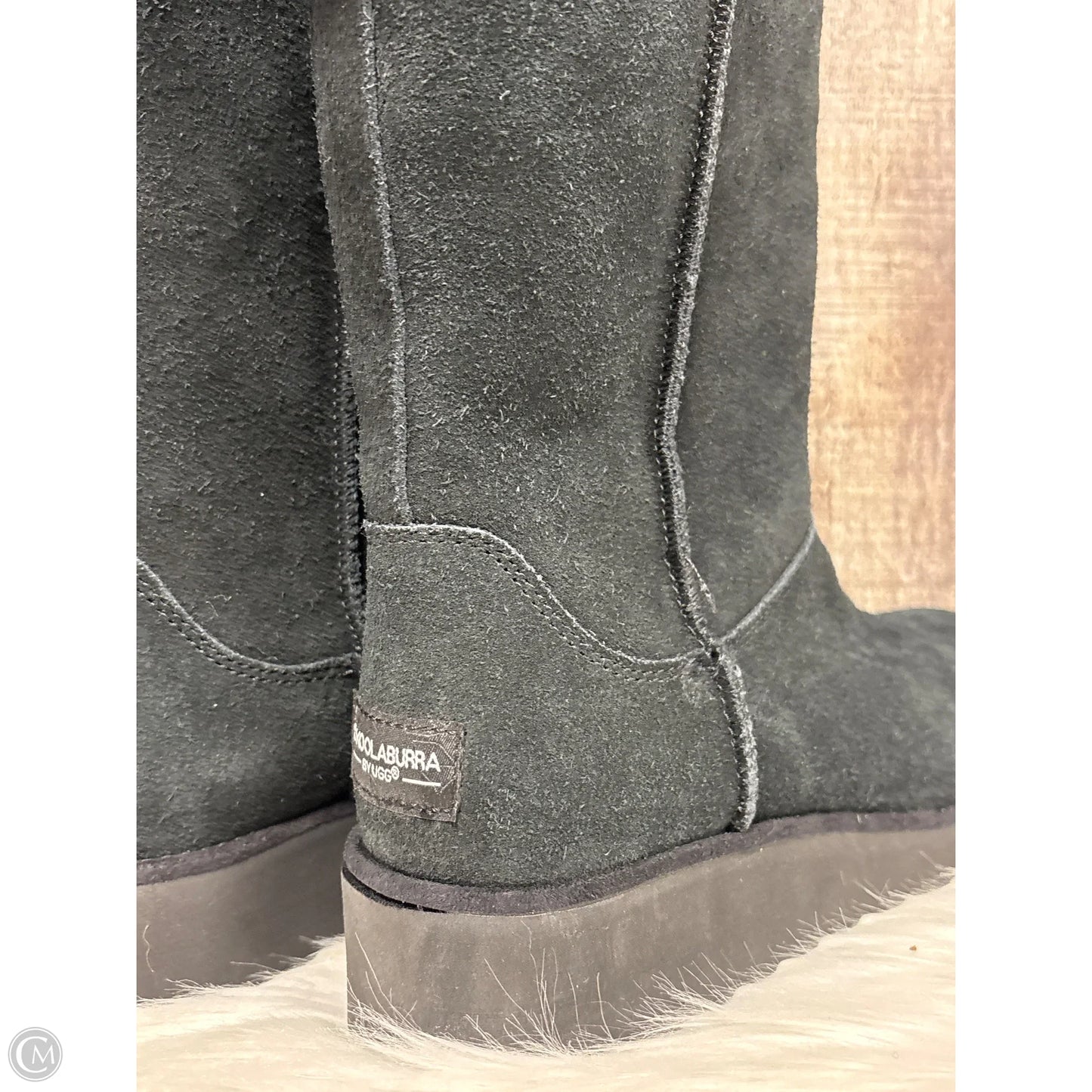 Boots Mid-calf Flats By Koolaburra By Ugg In Black, Size: 7