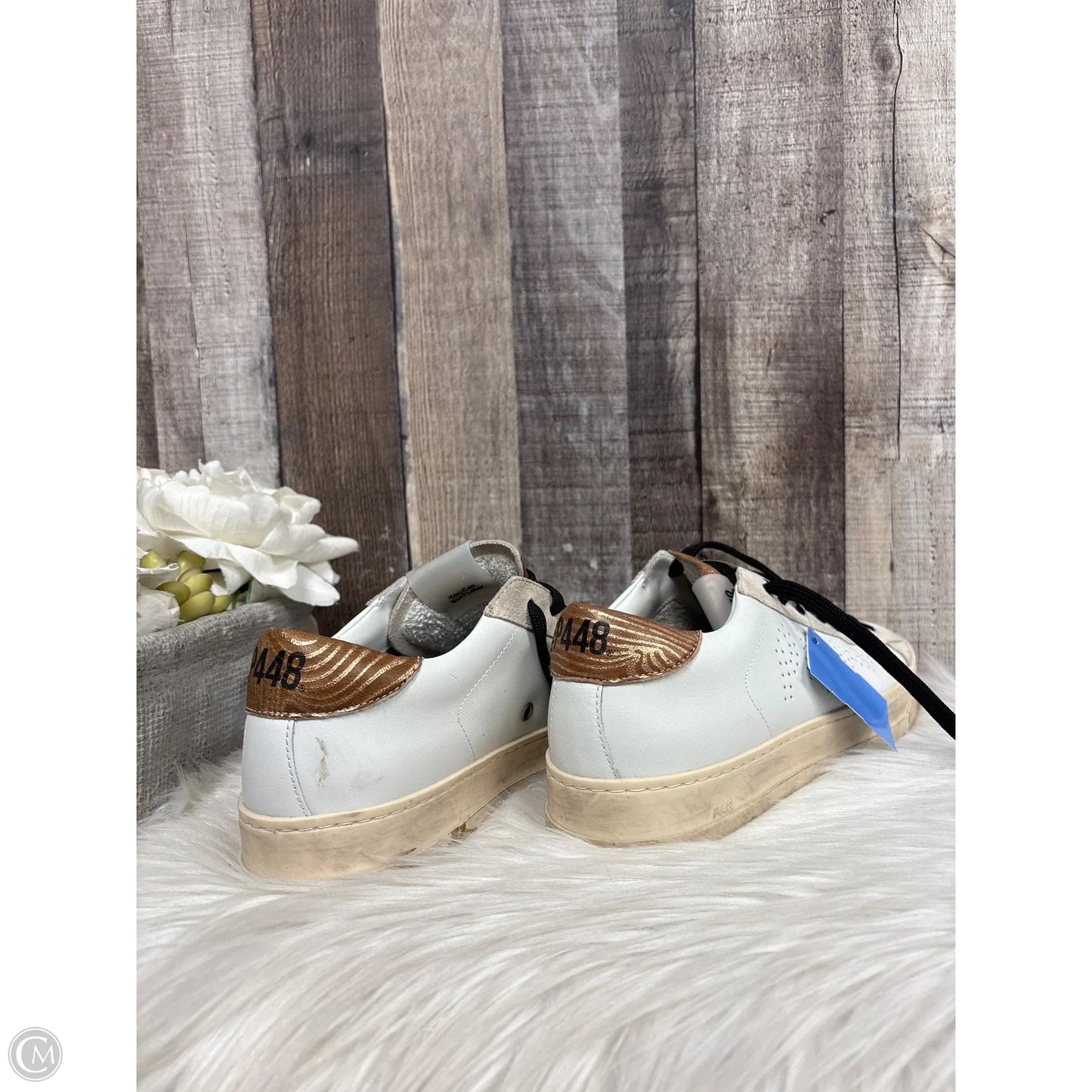 Shoes Sneakers By P448 In White, Size: 10