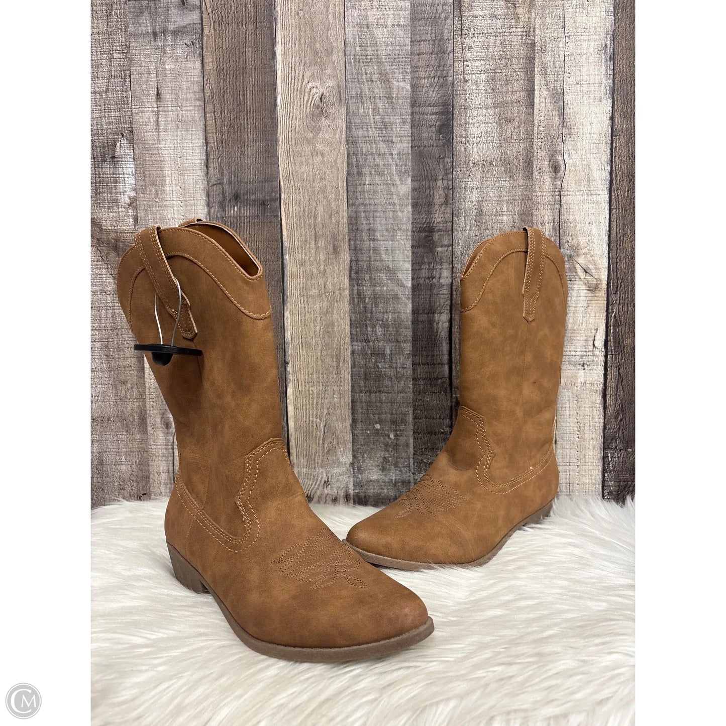 Boots Western By Arizona In Brown, Size: 8