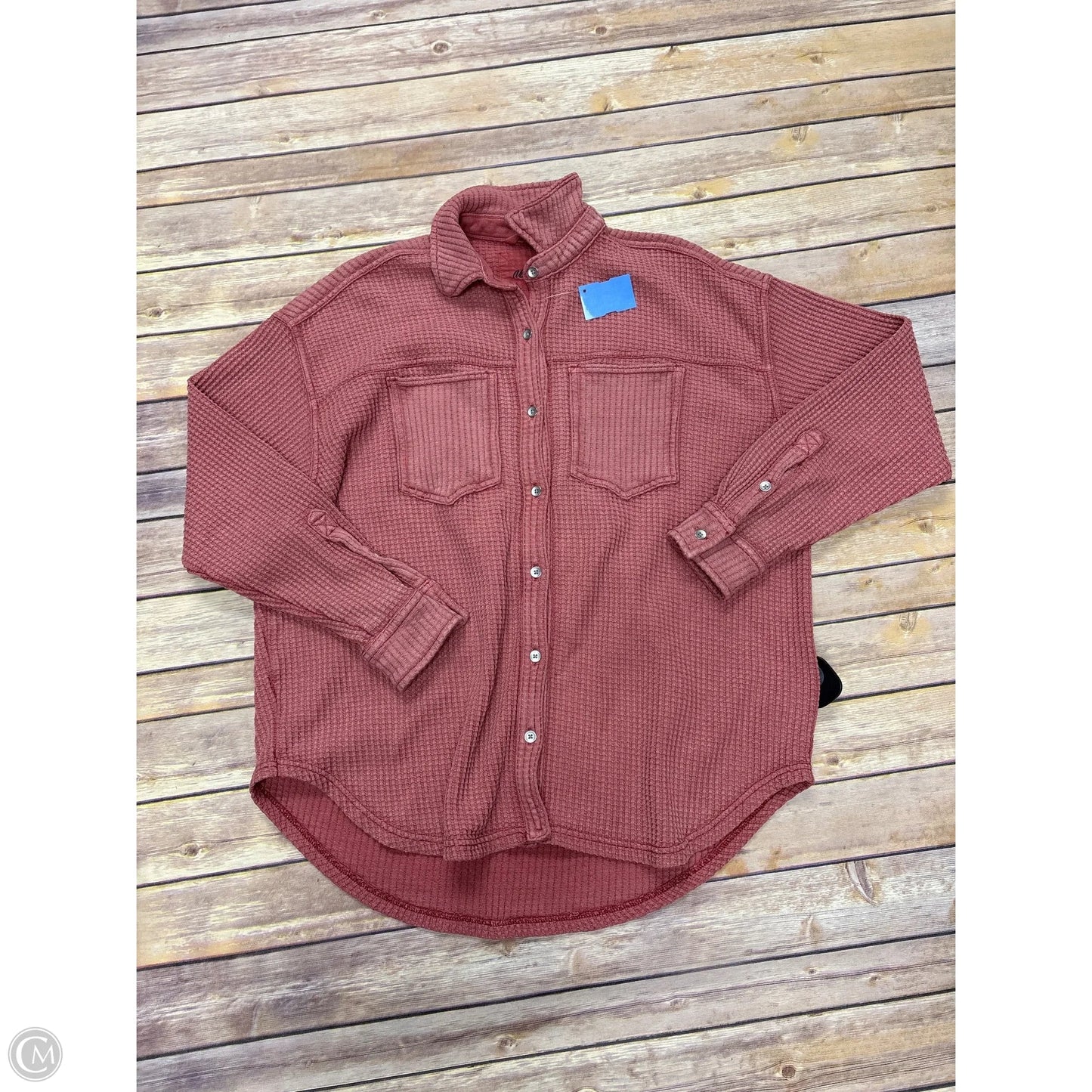 Top Long Sleeve By Aerie In Pink, Size: Xs