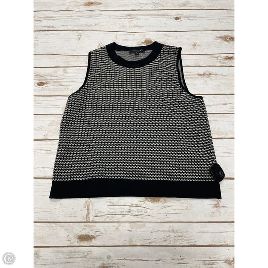 Vest Sweater By Ann Taylor In Black, Size: M