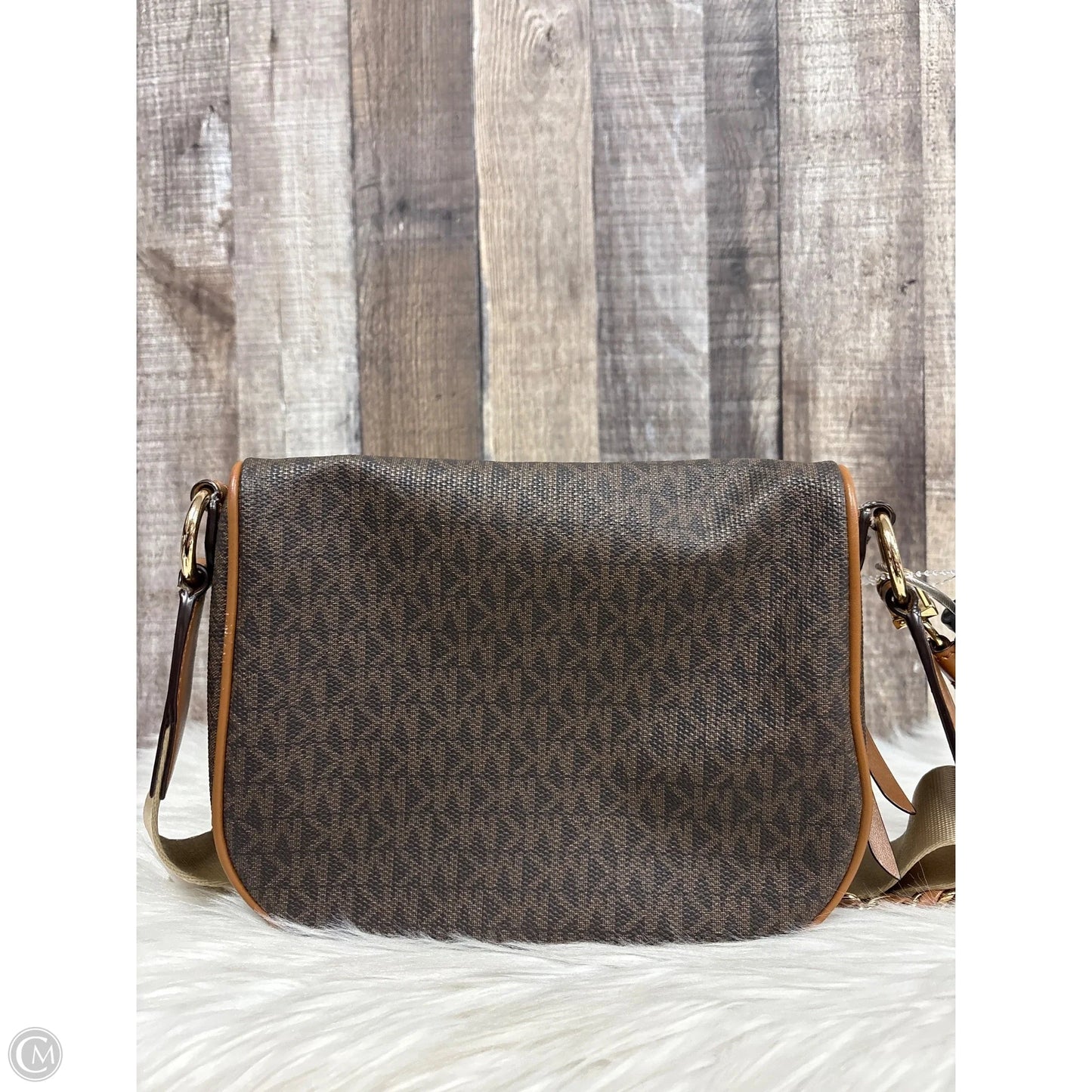 Crossbody Designer By Michael Kors, Size: Medium