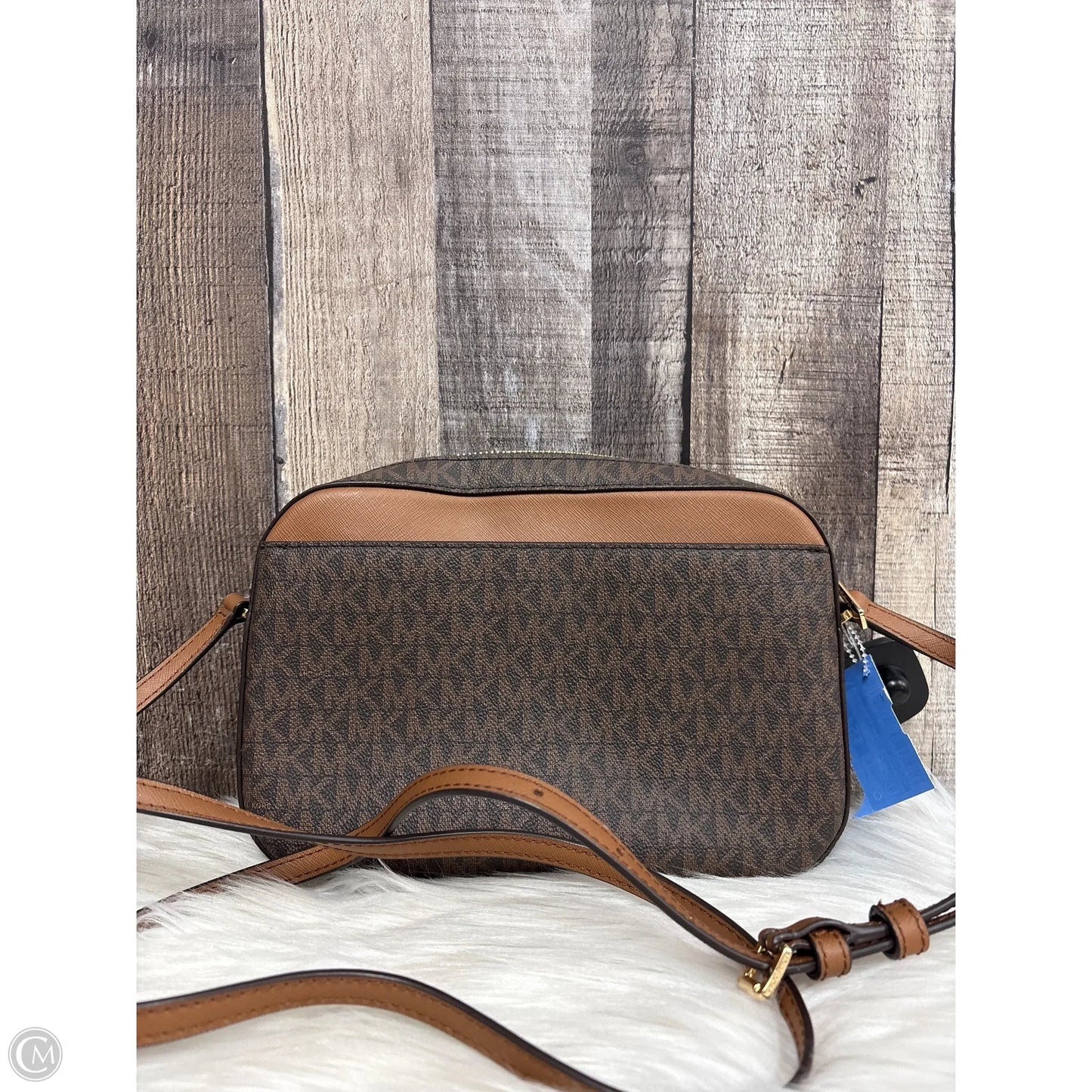 Crossbody Designer By Michael Kors, Size: Medium