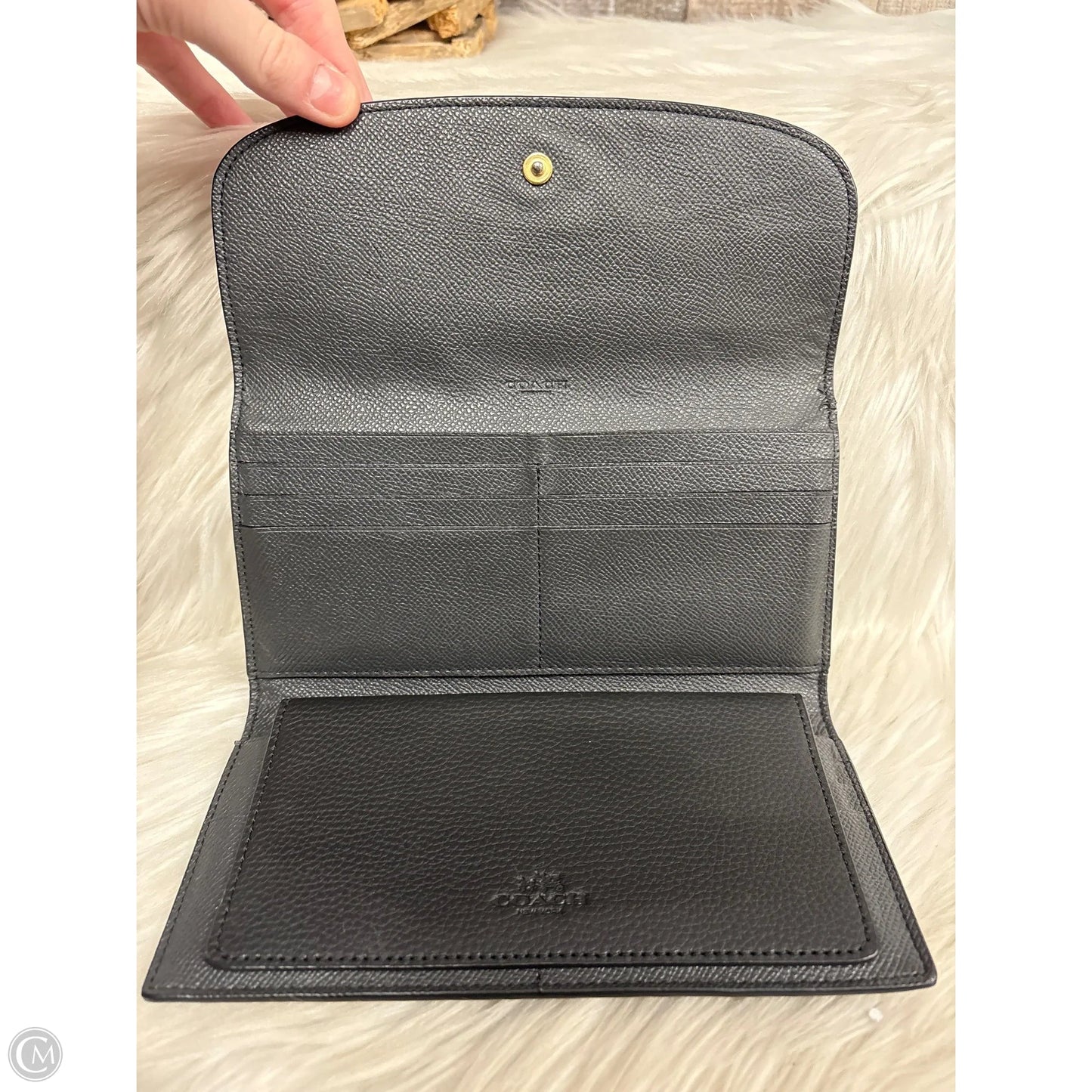 Wallet Designer By Coach, Size: Large