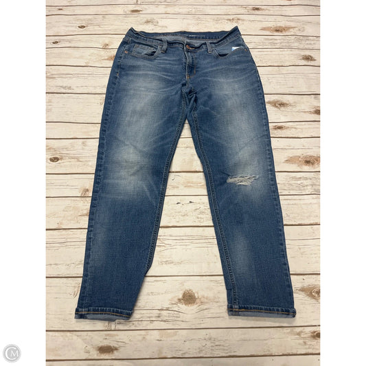 Jeans Skinny By Old Navy In Blue Denim, Size: 8