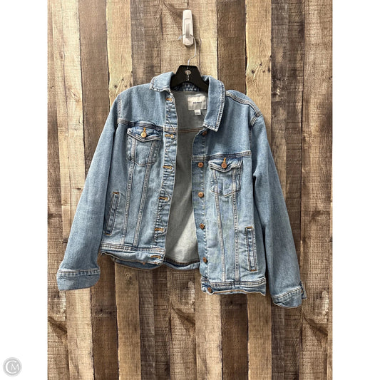 Jacket Denim By Old Navy In Blue Denim, Size: L