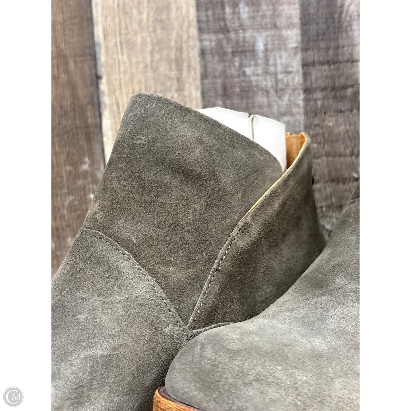 Boots Ankle Flats By Kork Ease In Grey, Size: 7.5