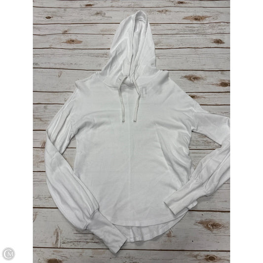 Top Long Sleeve By La Made In White, Size: Xs