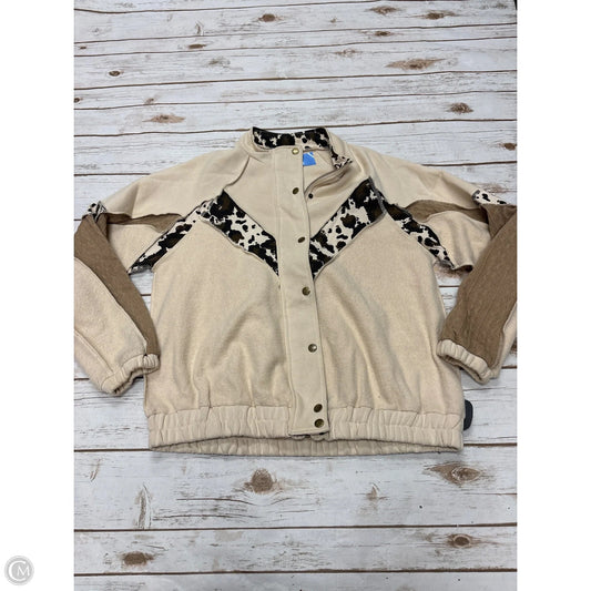 Jacket Other By Bke In Beige, Size: S
