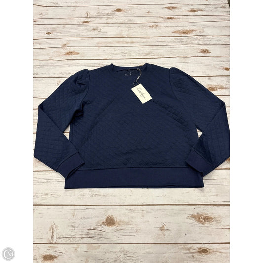 Sweatshirt Crewneck By Cme In Navy, Size: M