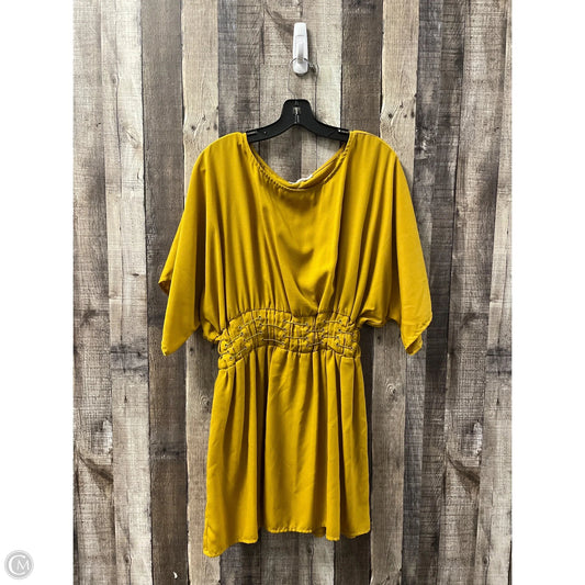 Dress Casual Midi By Tularosa In Gold, Size: S