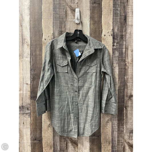 Top Long Sleeve By Elizabeth And James In Grey, Size: Xs