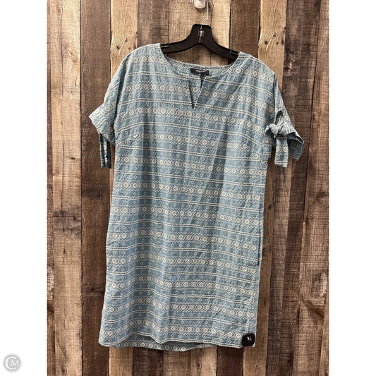 Dress Casual Midi By Madewell In Blue, Size: S
