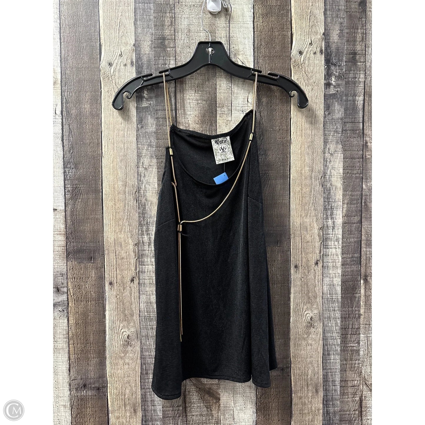 Top Sleeveless By Vocal In Black, Size: S