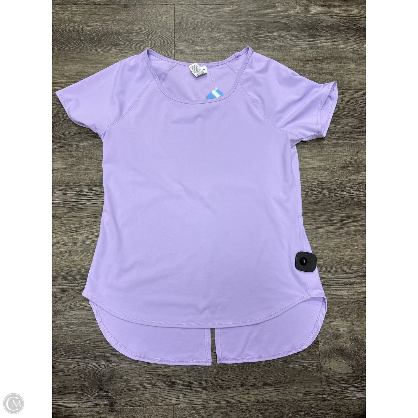 Athletic Top Short Sleeve By Rbx In Purple, Size: M