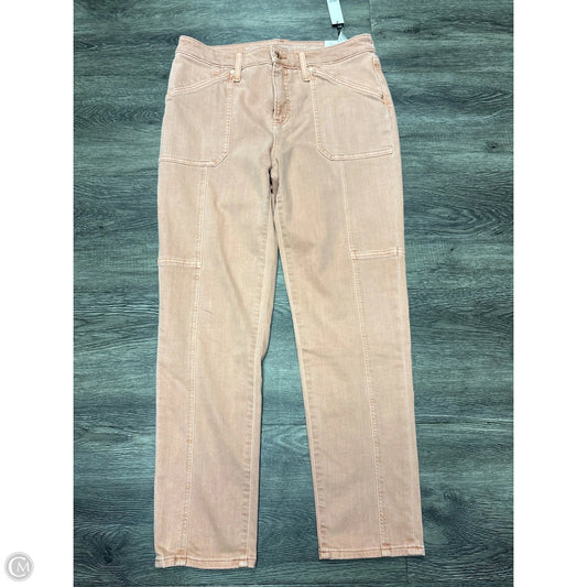 Jeans Skinny By Chicos In Coral, Size: 8