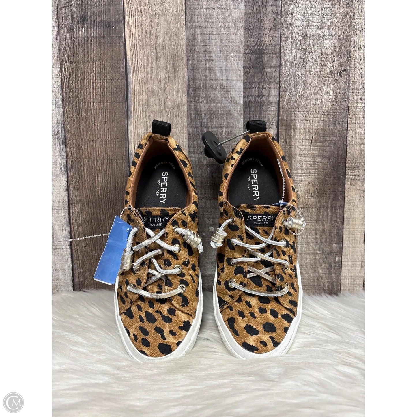 Shoes Sneakers By Sperry In Animal Print, Size: 6.5