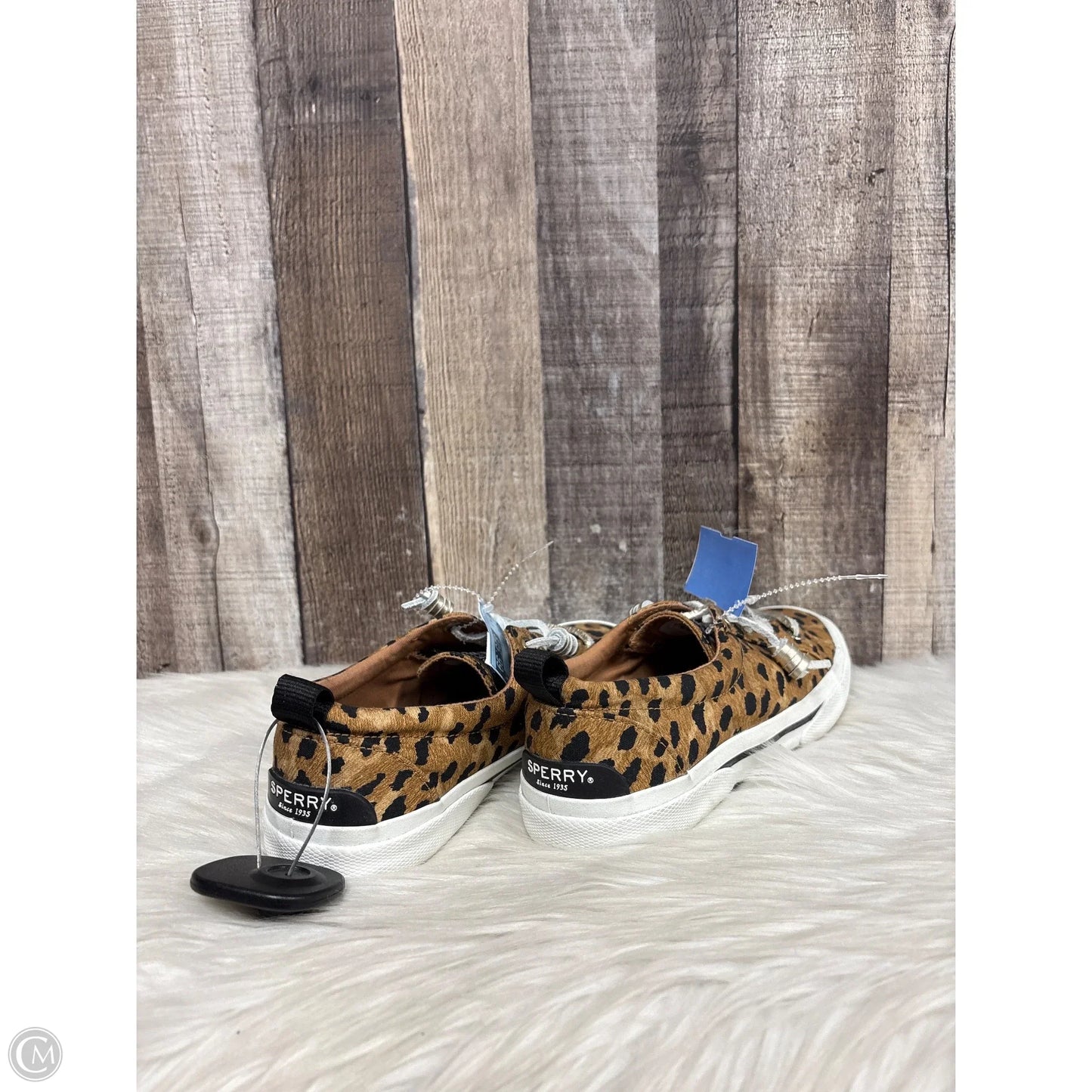Shoes Sneakers By Sperry In Animal Print, Size: 6.5